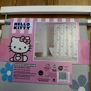 Hello kitty shower curtain